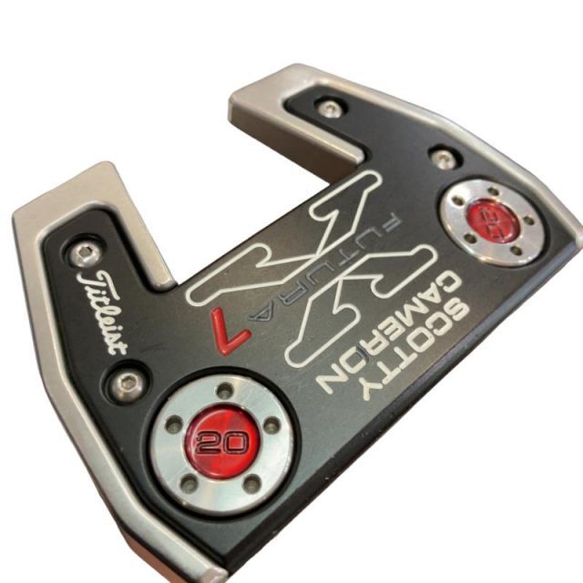 【中古】 タイトリスト SCOTTY CAMERON FUTURA X7 33インチ パター PT スチール (フレックスその他) メンズ 男性用 右利き 右用 Cランク ゴルフクラブ
