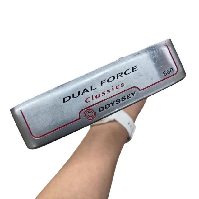 【中古】 オデッセイ DUAL FORCE Classics 660 34インチ パター PT スチール (フレックスその他) メンズ 男性用 右利き 右用 Cランク ゴルフクラブ