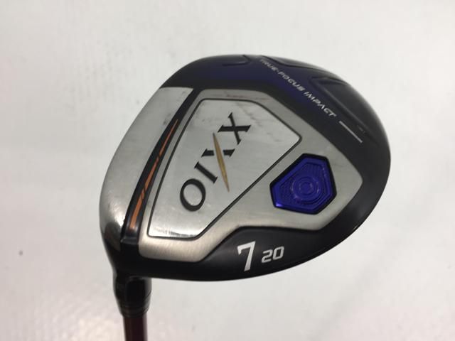 返品OK 【中古ゴルフクラブ】ダンロップ ゼクシオ10 テン (XXIO 10 X) フェアウェイ 2018 (ネイビー) MP1000 7W