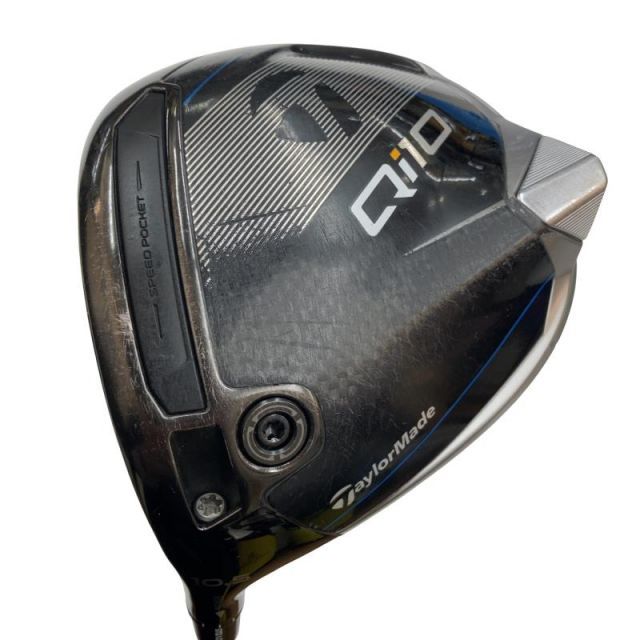 【中古】 テーラーメイド Qi10 10.5° レフティ ドライバー DR Diamana BLUE TM50(Qi10 DR) (フレックスS) メンズ 男性用 左利き レフティ 左用 Cランク ゴルフクラブ