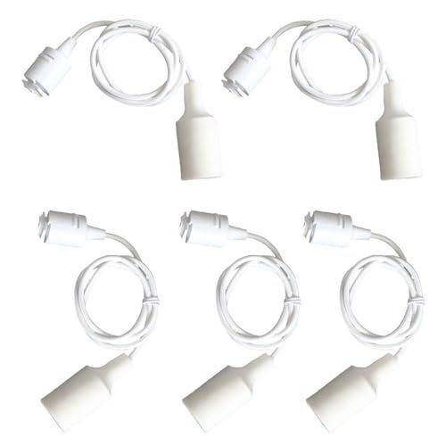 5灯ペンダントライト E26口金 器具のみ パステルカラー 全長100cm コード調整可能 工事不要 取付簡単 LED対応 天井照明 吊り下げライト インテリア アンティーク おしゃれ モダン レトロ シンプル リビング ダイニング 食卓用 カフェー 国内発送