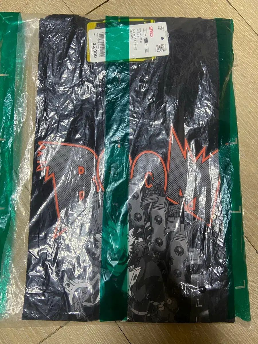 僕のヒーローアカデミア ヒロアカ SPAO スパオ 爆豪 勝己 Tシャツ(L 未開封)