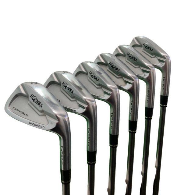 【中古】 本間ゴルフ TOUR WORLD TW737Vn 6S アイアンセット IR VIZARD IB95 (フレックスS) メンズ 男性用 右利き 右用 Cランク ゴルフクラブ
