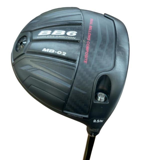 【中古】 Progress BB6 MB-02 9.5° ドライバー DR リシャフト (フレックスその他) メンズ 男性用 右利き 右用 Cランク ゴルフクラブ