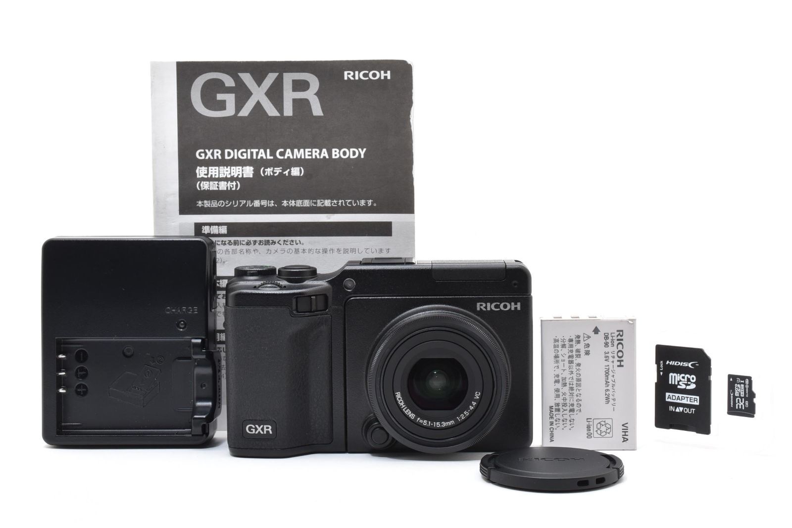 ほぼ新品】RICOH GXR + S10 KIT 動作確認済 24-72mm 手ブレ補正付