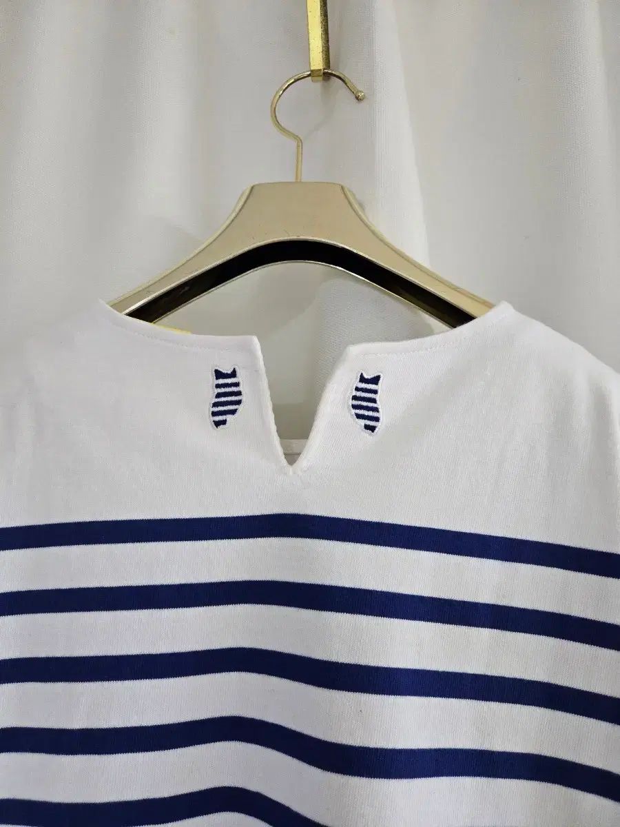 LUCKY CHOUETTE ストライプ Tシャツ