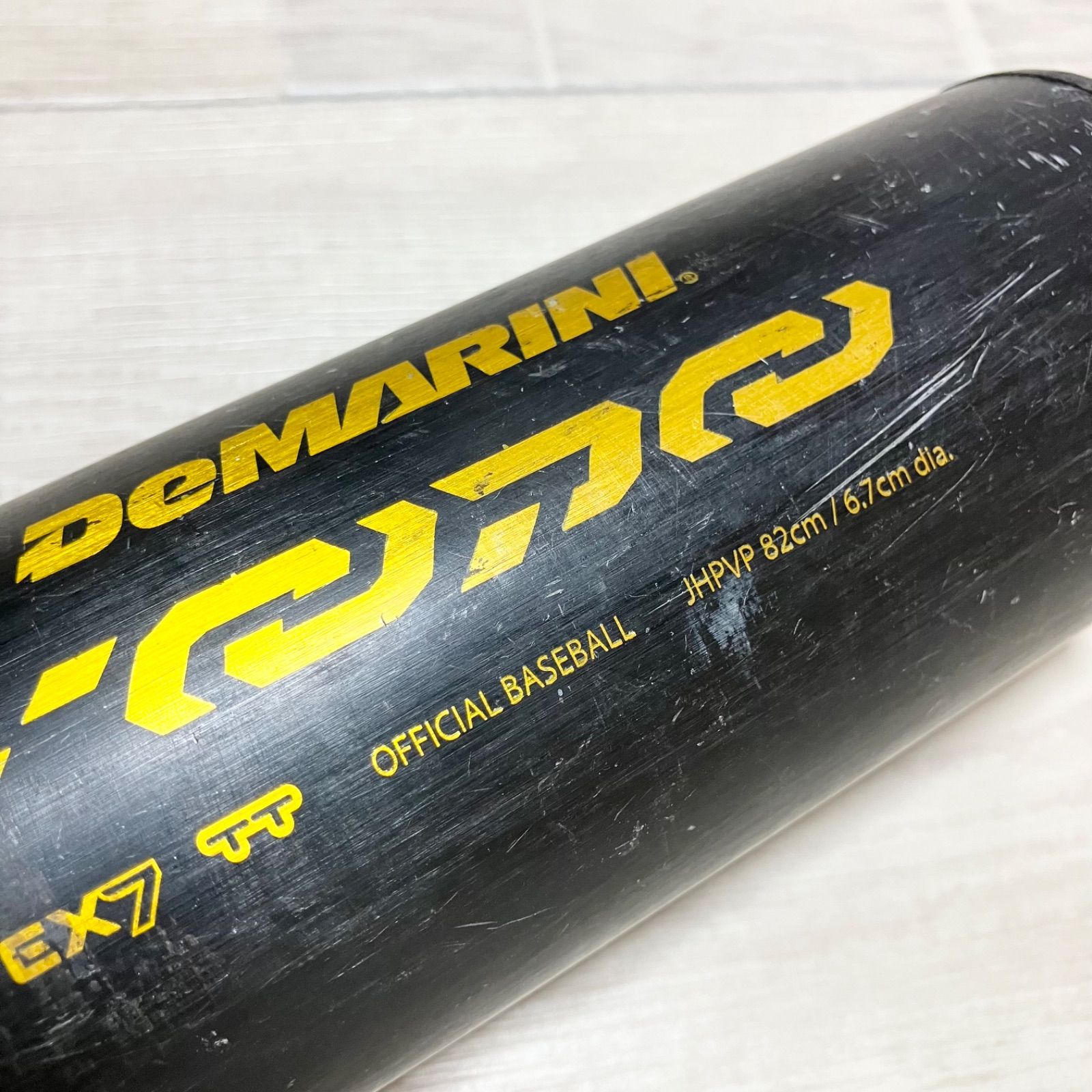 DeMARINI ディマリニ 硬式中学生用 金属バット Voodoo ヴードゥー EX7