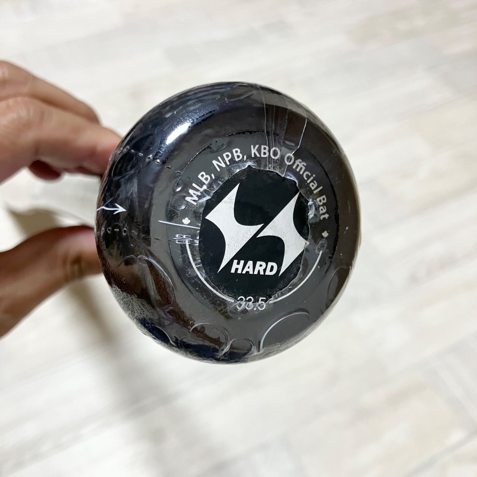 新品未使用 硬式野球 木製バット HARD-BAT PRO MJW-500 85cm 910g