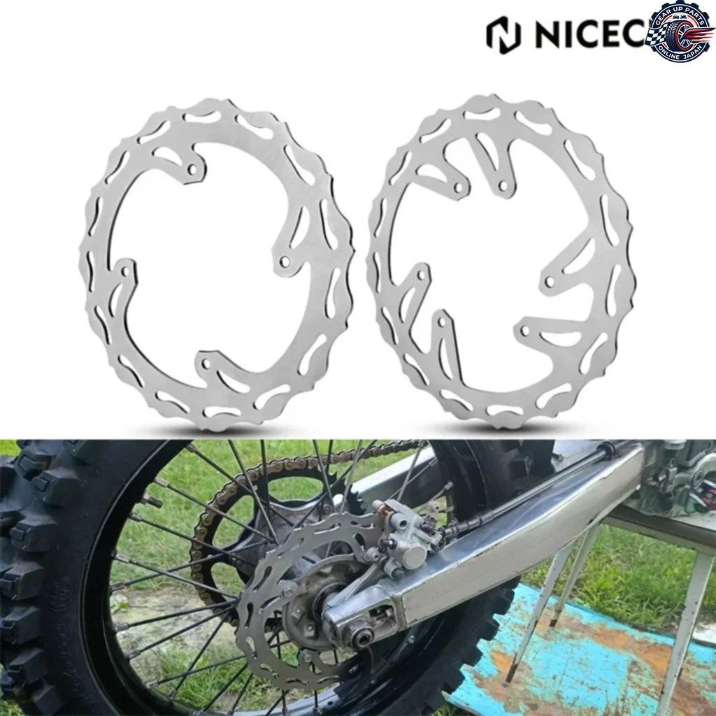 240mm オートバイ用フロント/リアブレーキディスクローター ホンダ CR125 CR250 2002-2007 CRF250R CRF250X CRF450R 2004-2014 CRF450X 200