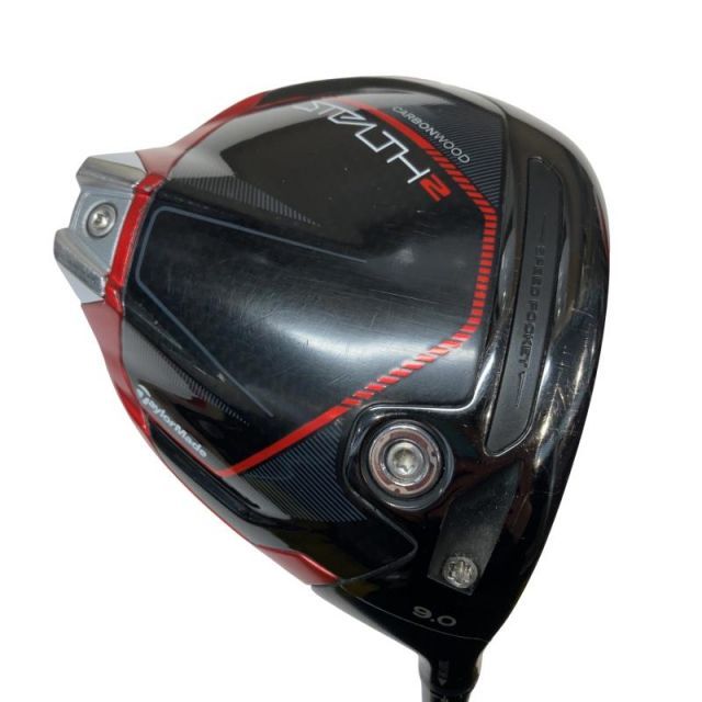 【中古】 テーラーメイド STEALTH2 9° ドライバー DR TENSEI RED TM50(STEALTH DR) (フレックスS) メンズ 男性用 右利き 右用 Cランク ゴルフクラブ