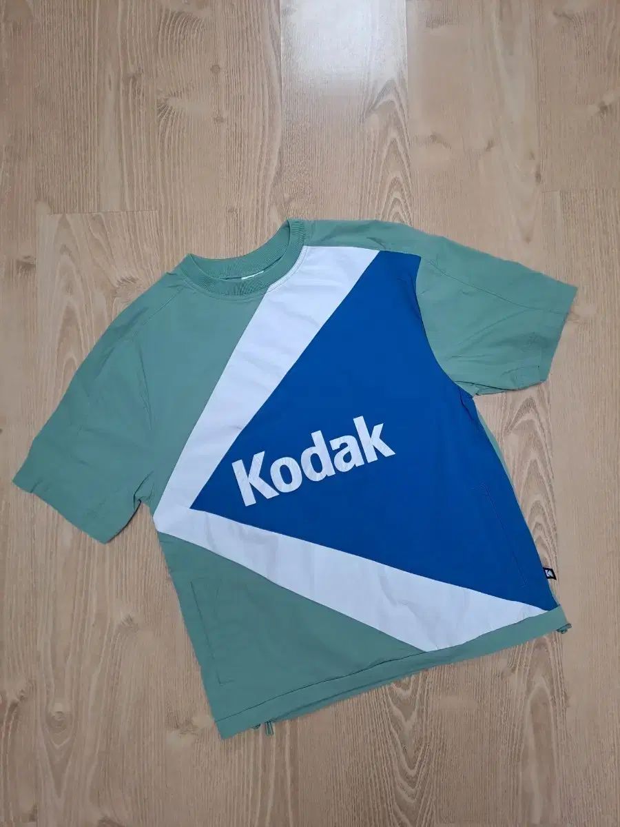 レディース KODAK(コダック) ウーブン バイカラー 半袖Tシャツ 90 95