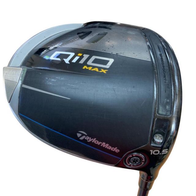 【中古】 テーラーメイド Qi10 MAX 10.5° ドライバー DR Diamana BLUE TM50(Qi10 DR) (フレックスS) メンズ 男性用 右利き 右用 Cランク ゴルフクラブ