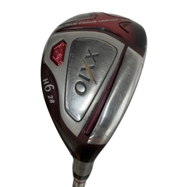 【中古】 ダンロップ XXIO(2018) H6(ボルドー) レディース ユーティリティ UT XXIO MP1000L(ハイブリッド) ボルドー (フレックスA) レディース 女性用 右利き 右用 Cランク ゴルフクラブ