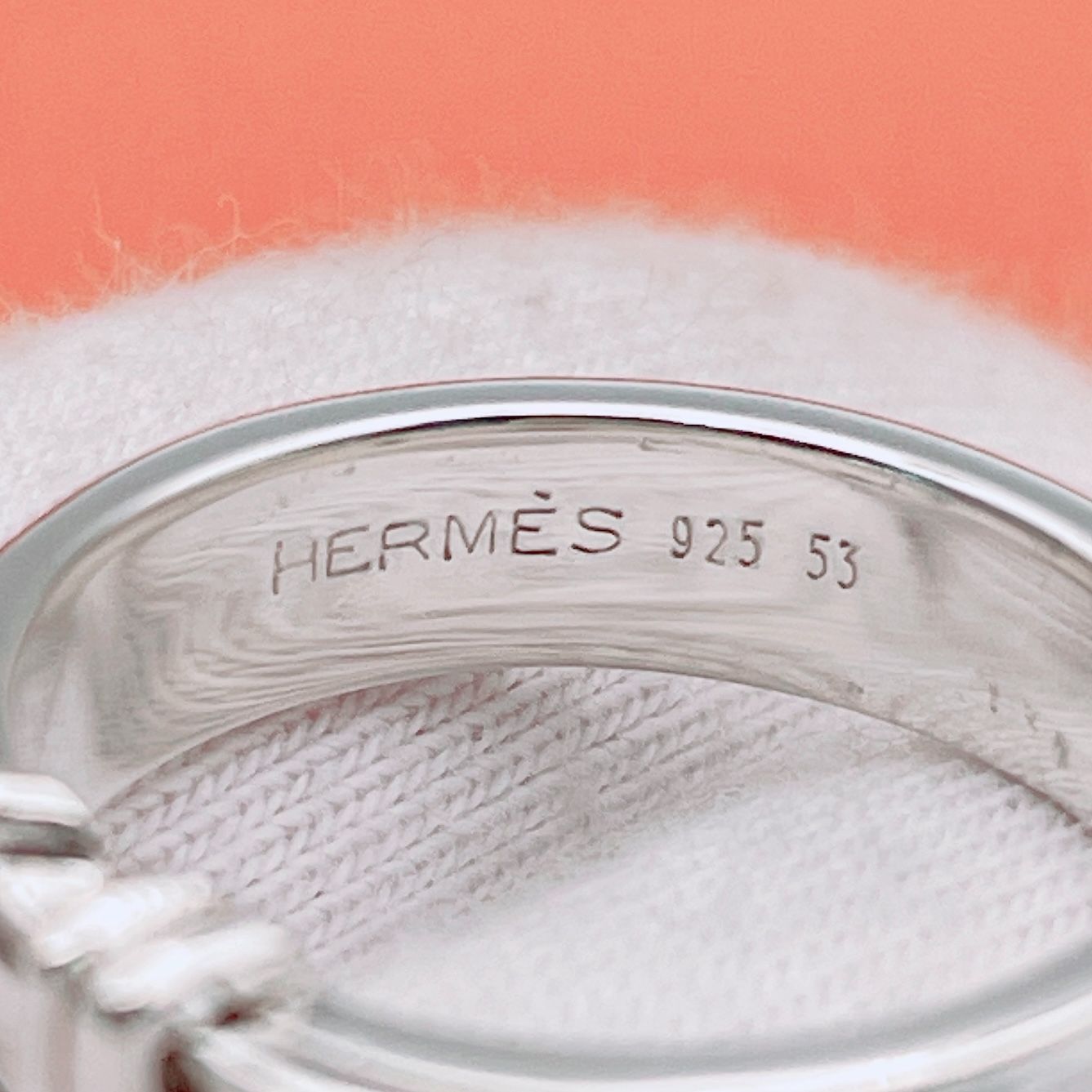 ◇エルメス◇新品仕上済 HERMES サンチュール リング ベルトモチーフ