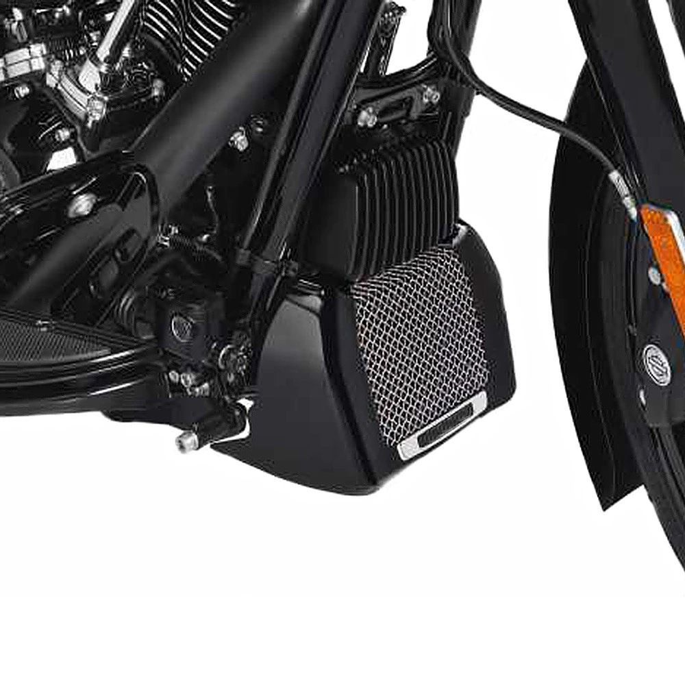 【送料無料】ハーレー(Harley) Road King FLHR/Street Glide用オイルクーラーカバー ABS製ブラック/シルバー 耐衝撃・高級感・簡単取付 ドレスアップ効果抜群 ノーマル保護 高耐久 14,799円