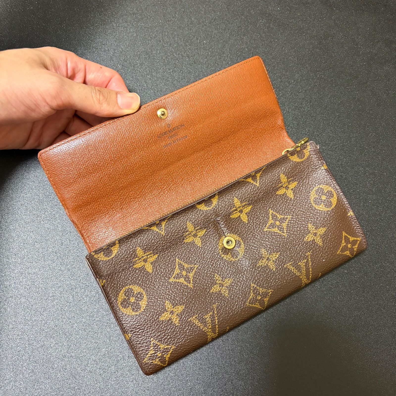 x81 ポルトモネ クレディ ポルトフォイユ サラ 旧型 Louis Vuitton