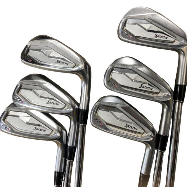 【中古】 ダンロップ SRIXON ZX5 6S アイアンセット IR NS PRO MODUS3 TOUR105 D.S.T (フレックスS) メンズ 男性用 右利き 右用 Cランク ゴルフクラブ