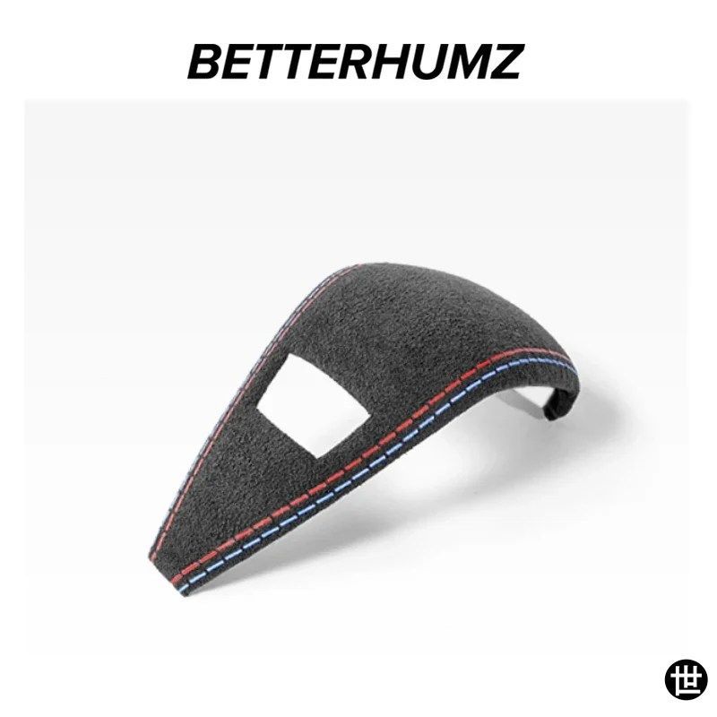 BMW G20 G22 G43 G04 G02 Z4 G29 シリーズ2 3 4用アルカンターラ製カーギアシフトノブカバーチューニングカーインテリアアクセサリー