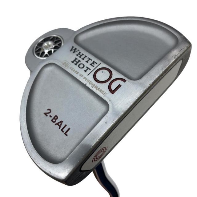 【中古】 オデッセイ WHITE HOT OG 2-BALL 33インチ パター PT スチール (フレックスその他) メンズ 男性用 右利き 右用 Cランク ゴルフクラブ