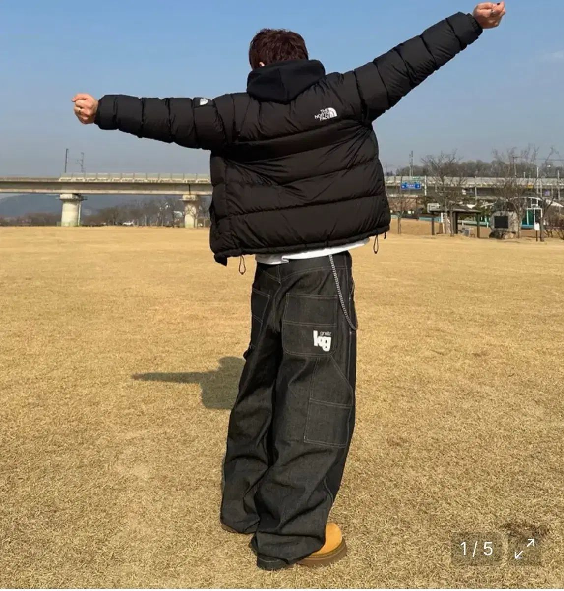 グレイルズ カーペンター ローデニム パンツ