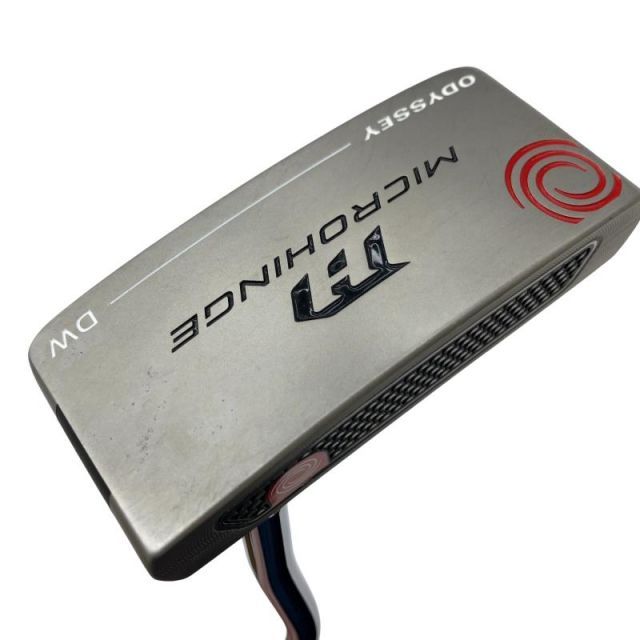 【中古】 オデッセイ MICROHINGE DW 34インチ パター PT スチール (フレックスその他) メンズ 男性用 右利き 右用 Bランク ゴルフクラブ