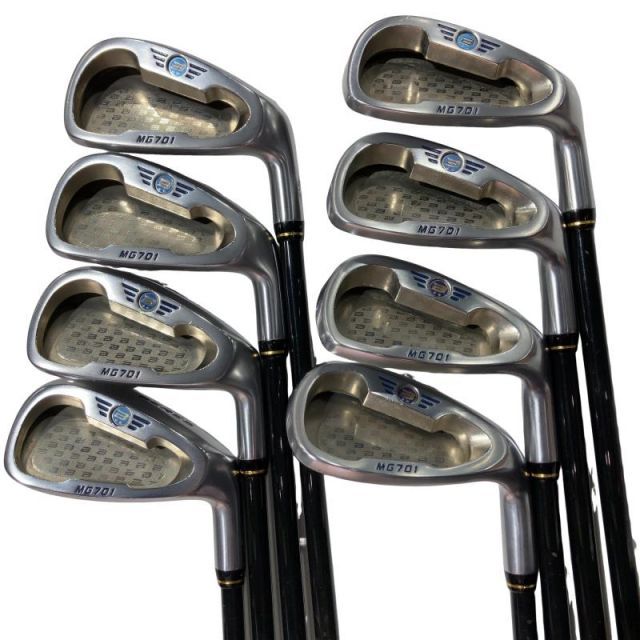 【中古】 本間ゴルフ BERES MG701 8S アイアンセット IR 2S ARMRQ B49(IRON) (フレックスR) メンズ 男性用 右利き 右用 Cランク ゴルフクラブ
