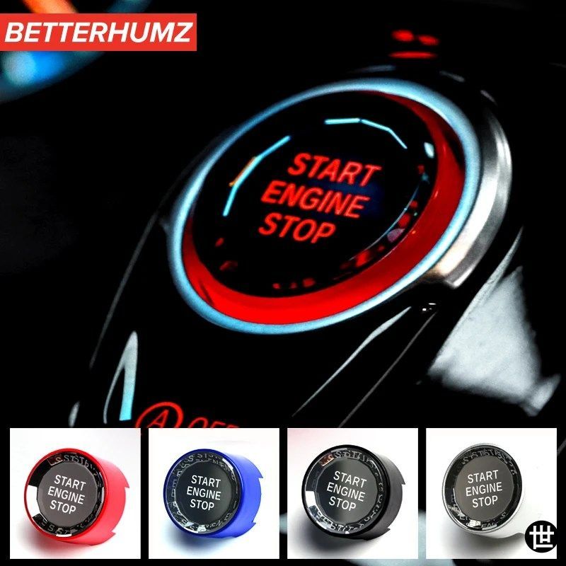 製クリスタルエンジンスタートストップスイッチボタンカバーBMW E90 E92 E93 E70 E71 F10 F07 F20 F30 F25 F26 F15 F16 G30対応