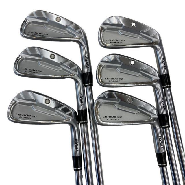 【中古】 本間ゴルフ LB-808ep FORGED 6S アイアンセット IR NS PRO MODUS3 TOUR105 (フレックスS) メンズ 男性用 右利き 右用 Cランク ゴルフクラブ