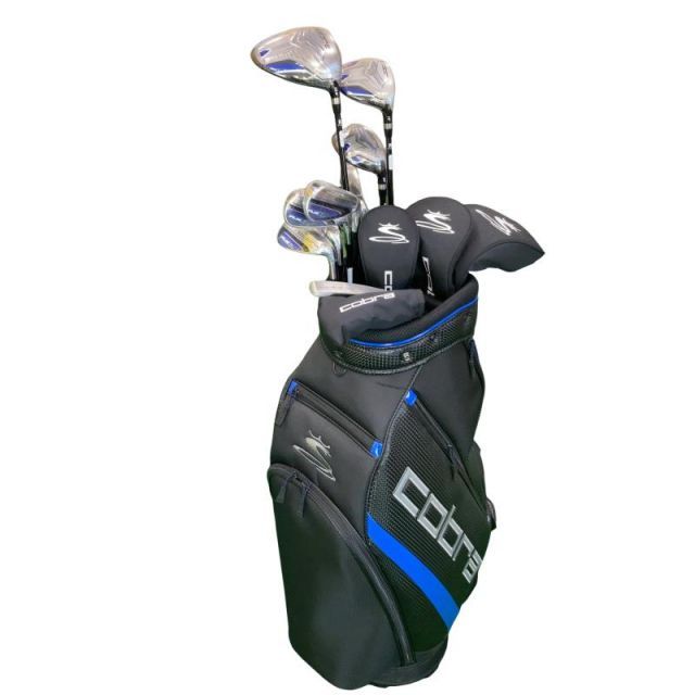 【中古】 コブラ cobra FLY XL 10S(キャディバッグ付) クラブセット CS Cobra FLY XL (フレックスR) メンズ 男性用 右利き 右用 Nランク ゴルフクラブ