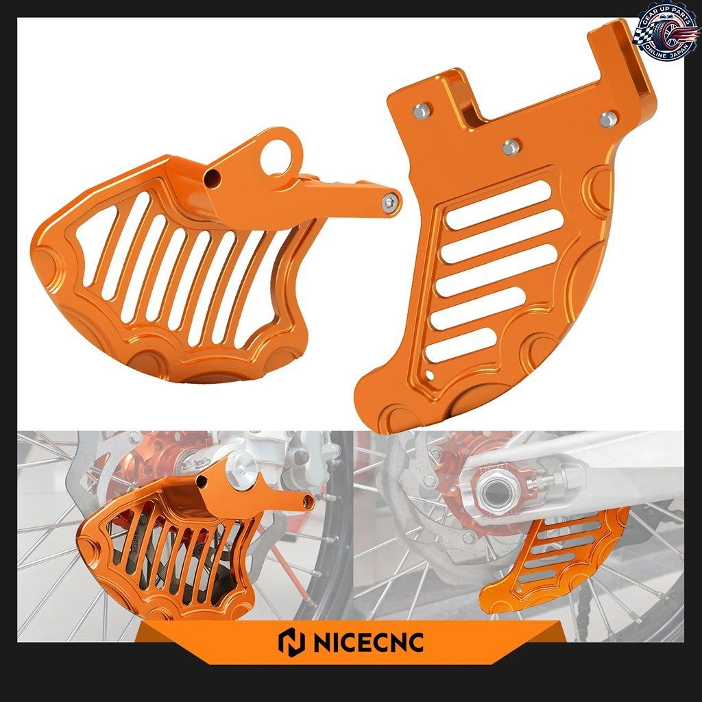 KTM EXC 300 TPI 6D SX 125 250 300 EXC EXCF SXF XCF XCW 2016-2022 フロント/リアブレーキディスクカバーガードキット