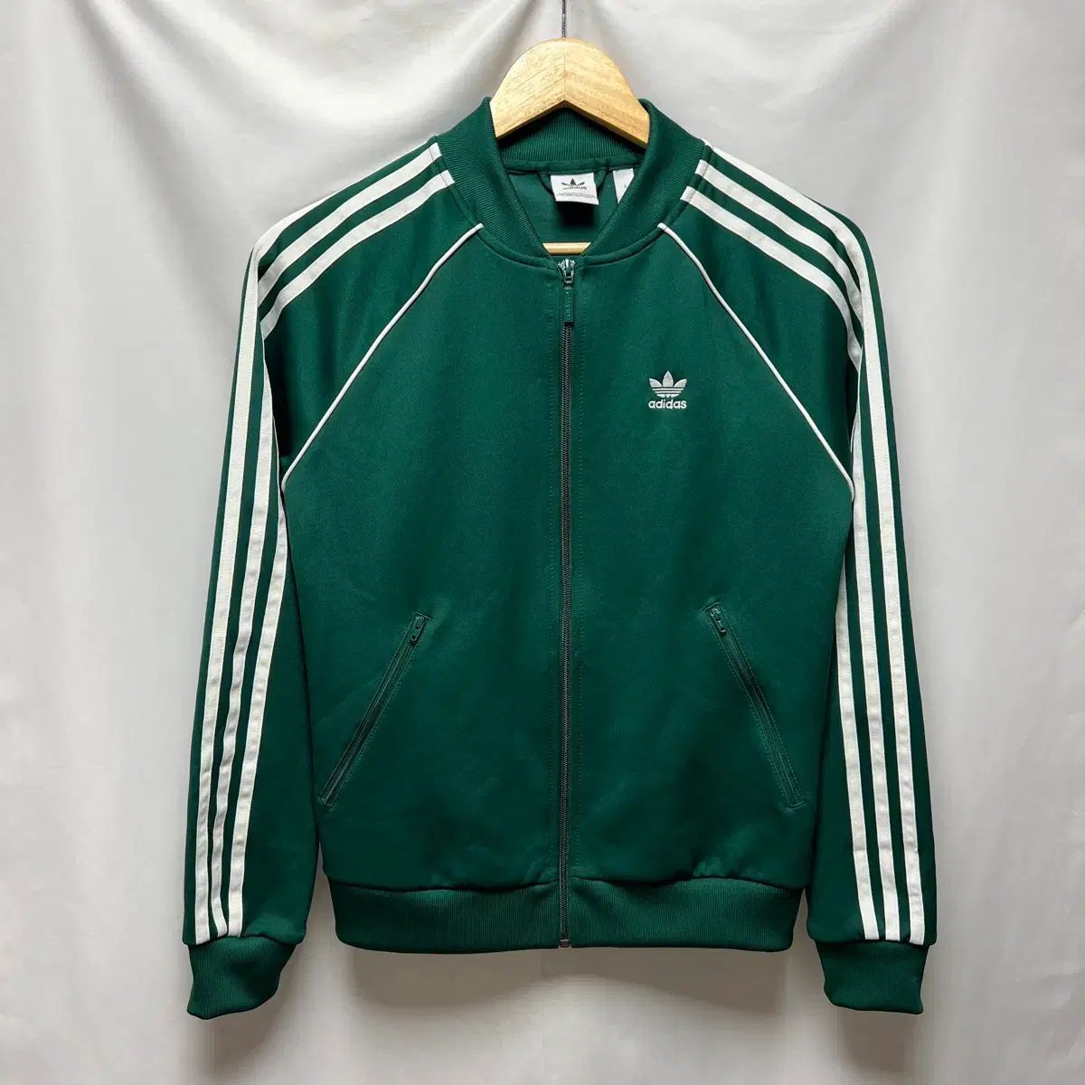 正規品/S adidas アディダス ヨーロッパ SUPERSTAR 緑 グリーン トラックジャージ/ジャージ