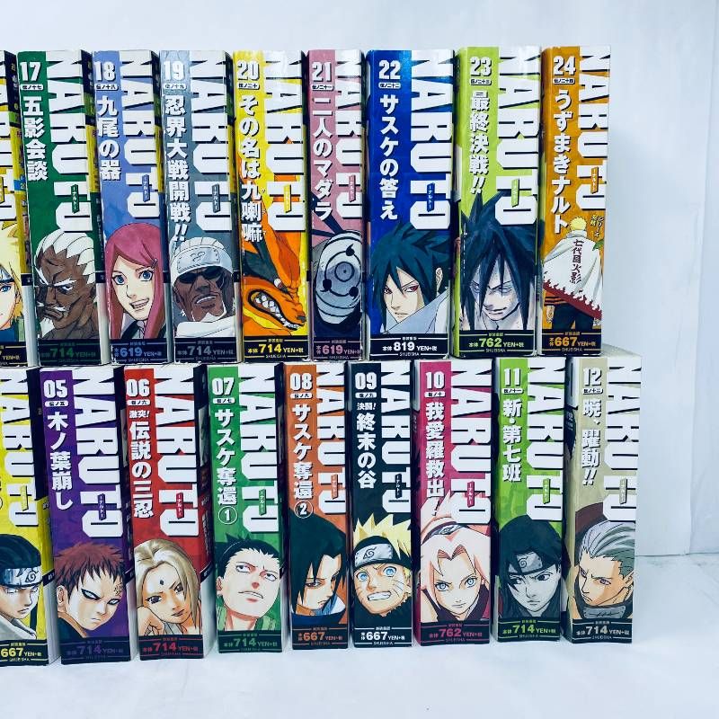ナルト 全巻セット 全1-24巻 コンビニ版 NARUTO 岸本斉史 - メルカリ ナルト 全巻セット 全1-24巻 コンビニ版 NARUTO 岸本斉史 - メルカリ