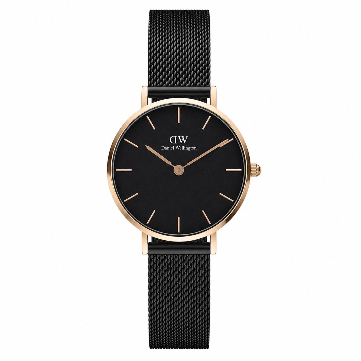 【ギフト対応可】ダニエルウェリントン DANIEL WELLINGTON 腕時計 Petite Ashfield Rose Gold 28mm アナログ ウォッチ レディース ローズゴールド ブラック おしゃれ 人気 ブランド 誕生日 プレゼント 送料無料