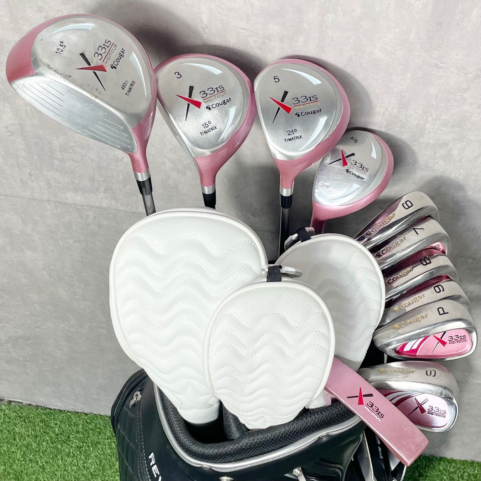 貴重レフティ！豪華11本】Callaway REVA Cougar ゴルフクラブセット 11