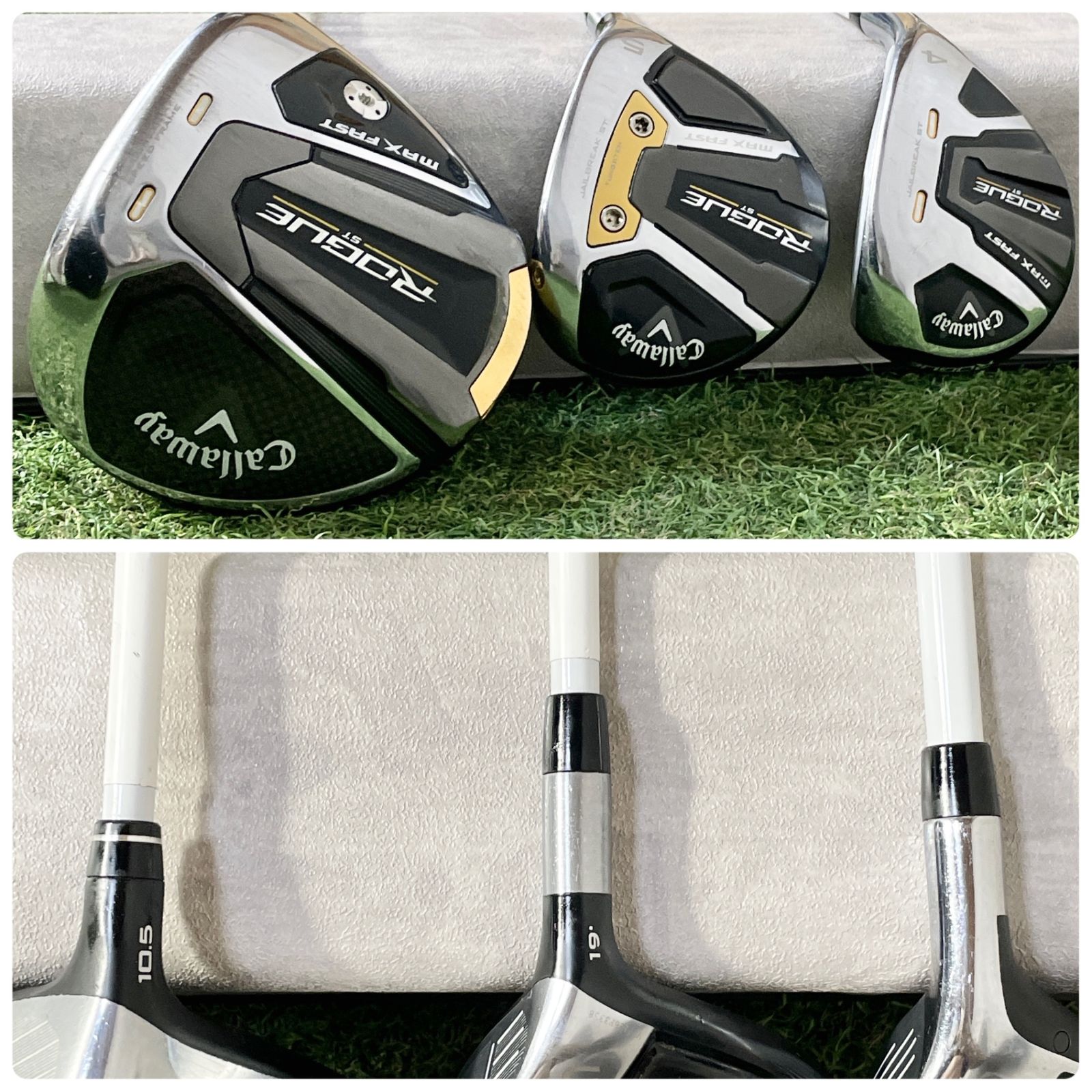 バッグ新品！豪華11本】Callaway ROGUE ST レディース L ゴルフクラブ