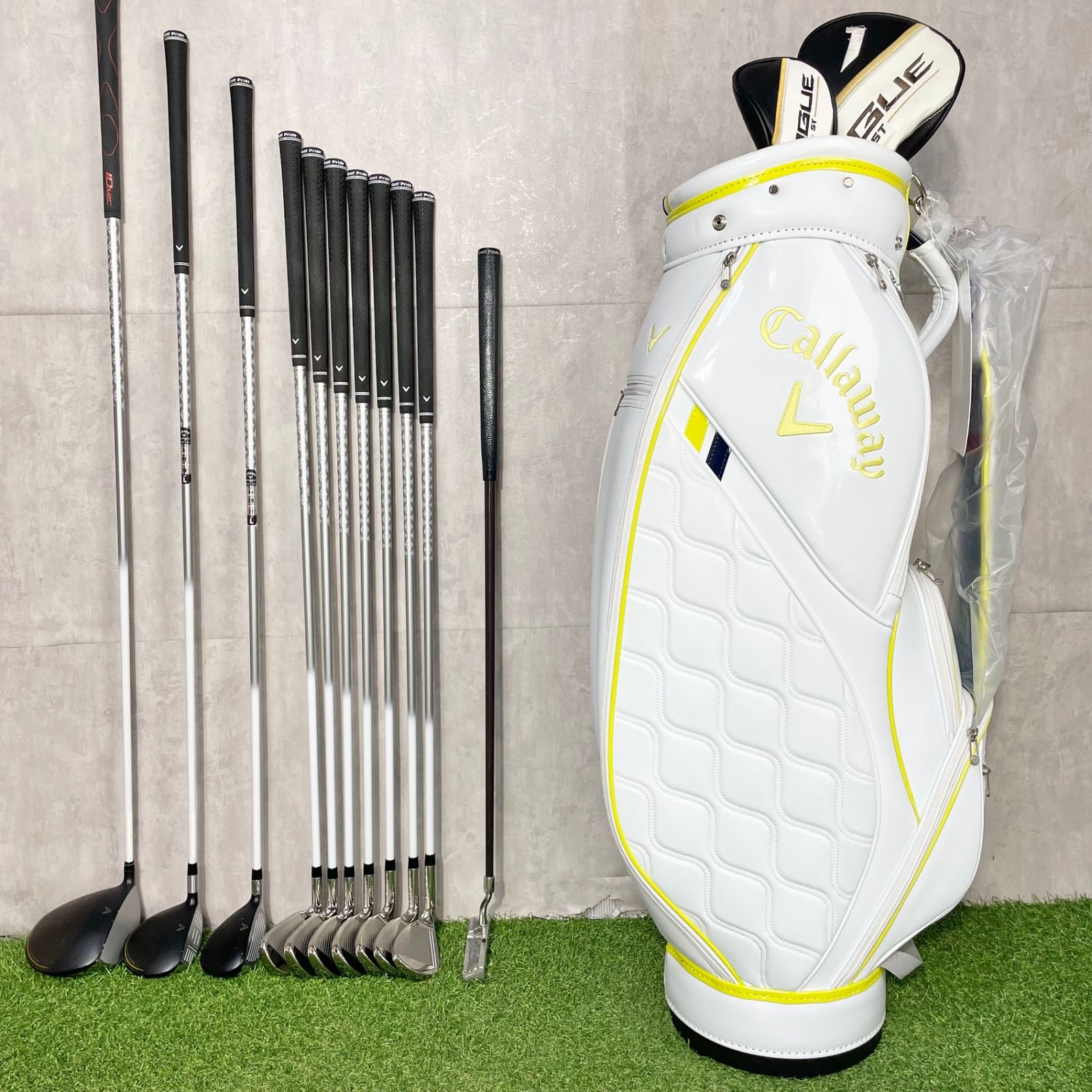 バッグ新品！豪華11本】Callaway ROGUE ST レディース L ゴルフクラブ