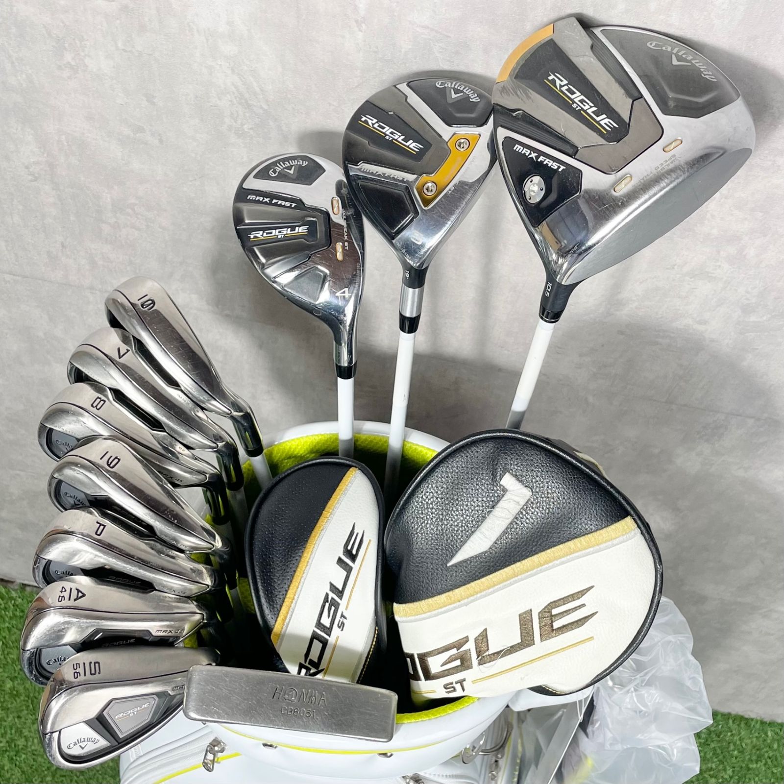 バッグ新品！豪華11本】Callaway ROGUE ST レディース L ゴルフクラブ
