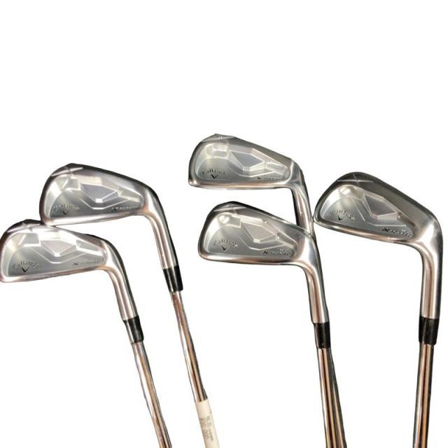 【中古】 キャロウェイ X FORGED MAX(2025) 5S アイアンセット IR 純正特注シャフト (フレックスS) メンズ 男性用 右利き 右用 Cランク ゴルフクラブ