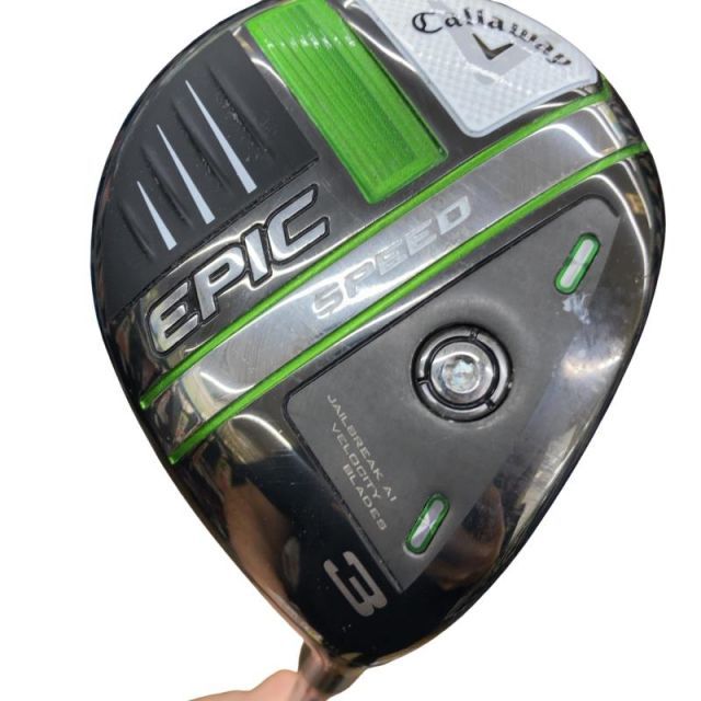 【中古】 キャロウェイ EPIC SPEED 3W フェアウェイウッド FW 純正特注シャフト (フレックスS) メンズ 男性用 右利き 右用 Cランク ゴルフクラブ