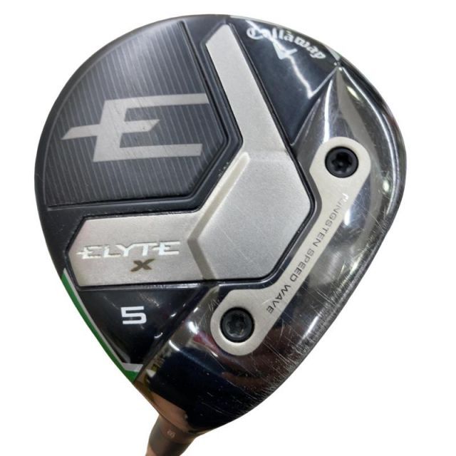 【中古】 キャロウェイ ELYTE X 5W フェアウェイウッド FW VENTUS GREEN 50 for CW(ELYTE FW) (フレックスS) メンズ 男性用 右利き 右用 Cランク ゴルフクラブ