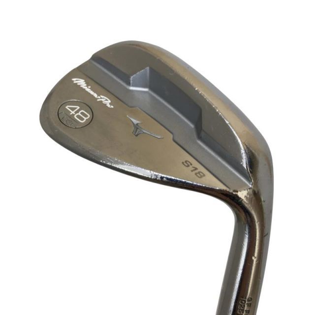 【中古】 ミズノ Mizuno Pro S18 48°/08° ウェッジ WG 純正特注シャフト (フレックスS) メンズ 男性用 右利き 右用 Cランク ゴルフクラブ