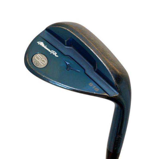 【中古】 ミズノ Mizuno Pro S18(ブルー) 52°/09° ウェッジ WG 純正特注シャフト (フレックスS) メンズ 男性用 右利き 右用 Cランク ゴルフクラブ