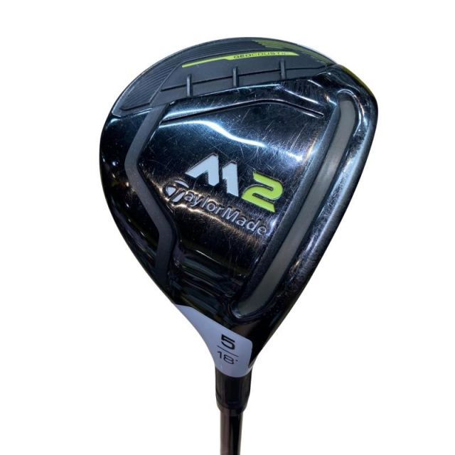 【中古】 テーラーメイド M2(2017) 5W フェアウェイウッド FW 純正特注シャフト (フレックスS) メンズ 男性用 右利き 右用 Cランク ゴルフクラブ