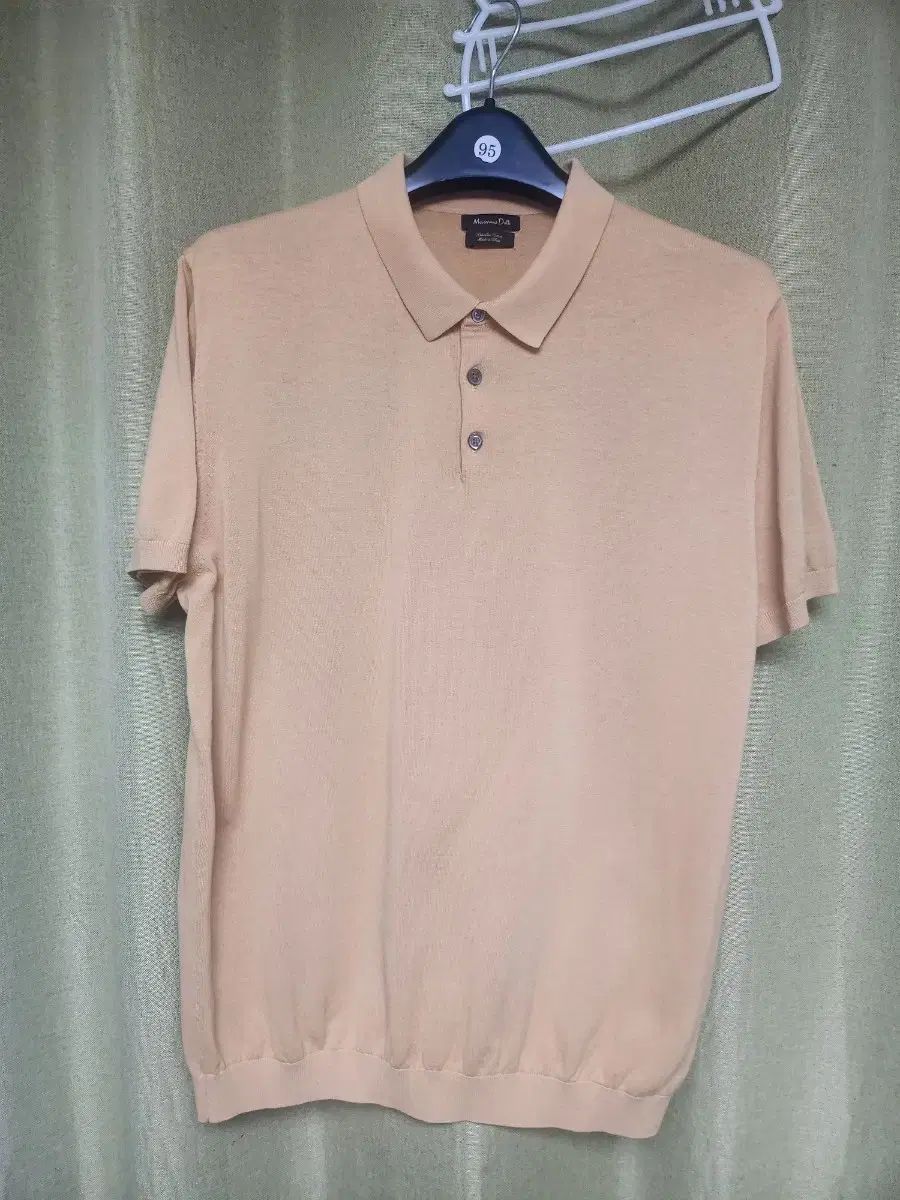 マッシモ ドゥッティ 半袖 ニット ポロTシャツ