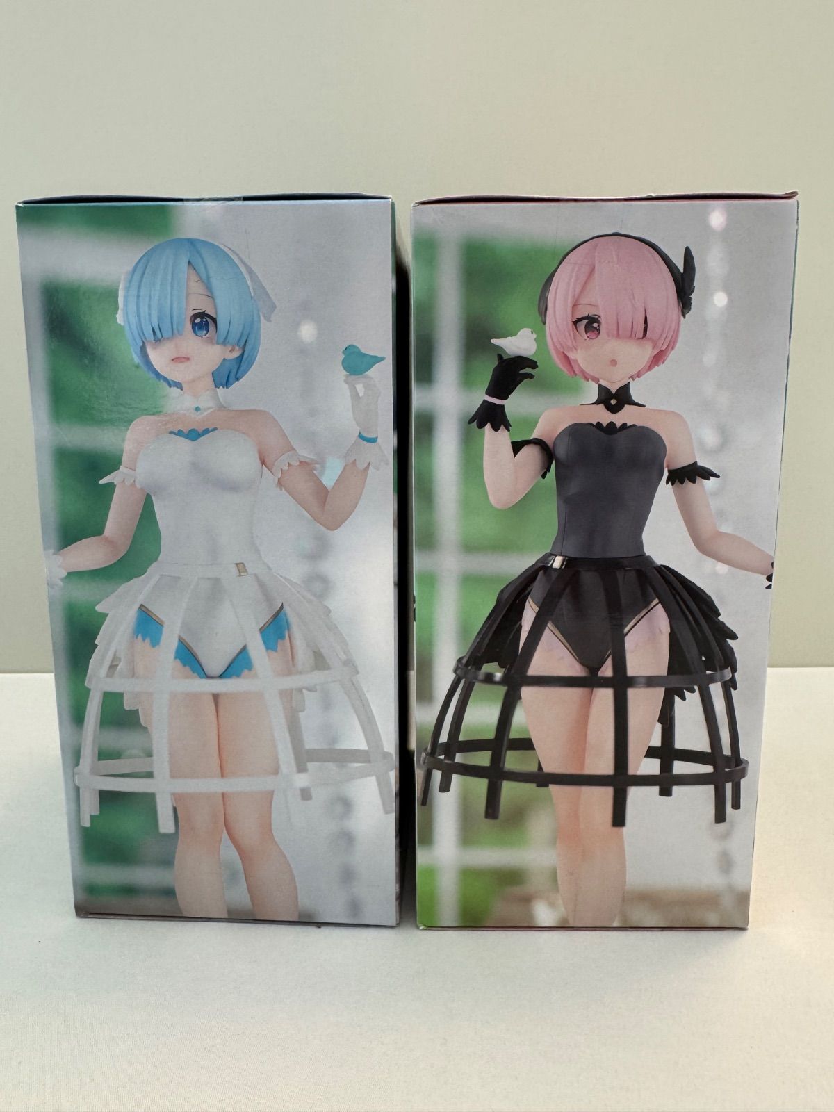 セット販売】Re:ゼロ レムラム 鳥籠ドレス ラウンドワン限定フィギュア