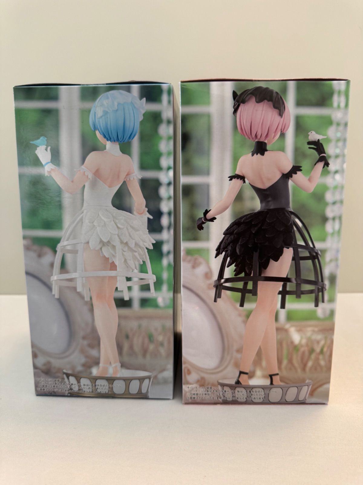 セット販売】Re:ゼロ レムラム 鳥籠ドレス ラウンドワン限定フィギュア