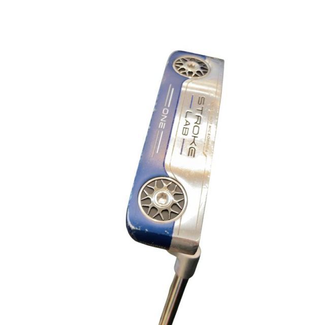 【中古】 オデッセイ STROKE LAB ONE(シルバー/ネイビー) 32インチ レディース パター PT STROKE LAB (フレックスその他) レディース 女性用 右利き 右用 Cランク ゴルフクラブ
