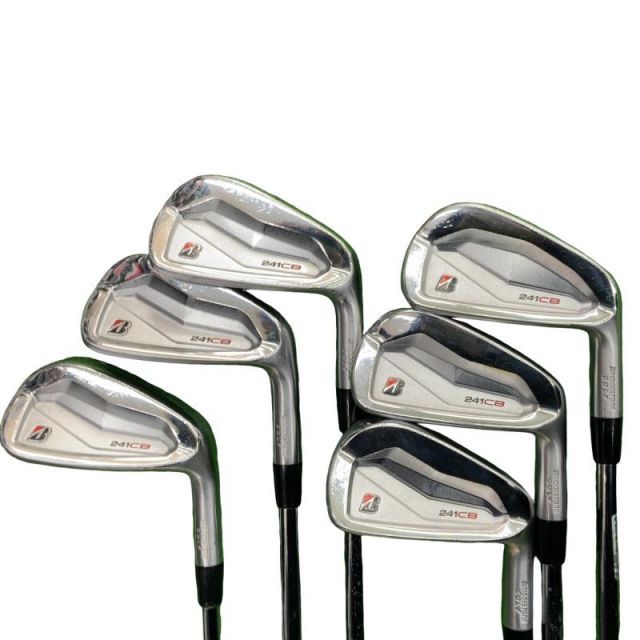 【中古】 ブリヂストン BRIDGESTONE 241CB 6S アイアンセット IR NS PRO MODUS3 TOUR120 (フレックスS) メンズ 男性用 右利き 右用 Cランク ゴルフクラブ