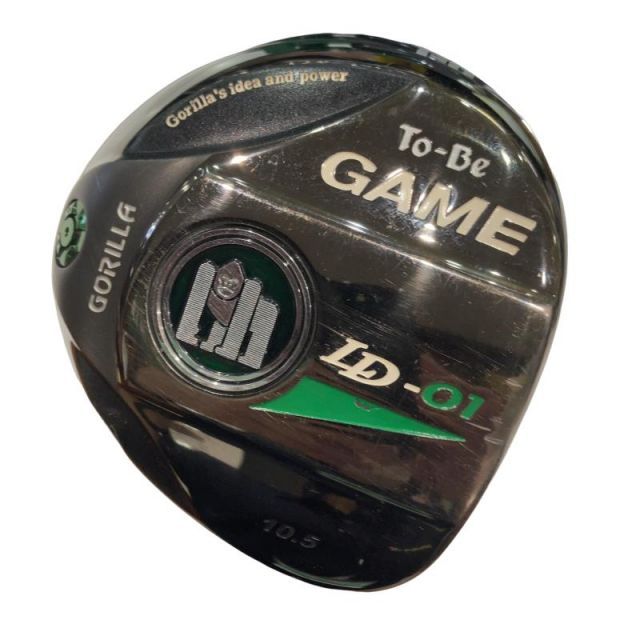 【中古】 ゴリラジャパン To-Be GAME LD-01 10.5° ドライバー DR To-Be POWER 517 (フレックスS) メンズ 男性用 右利き 右用 Cランク ゴルフクラブ