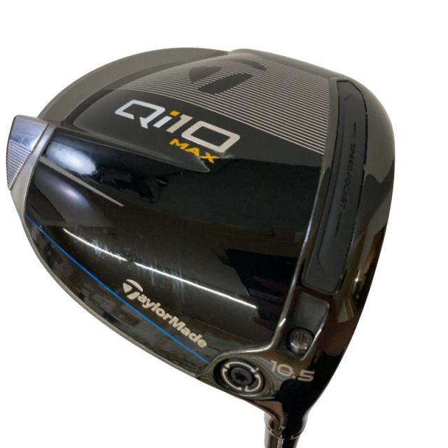 【中古】 テーラーメイド Qi10 MAX 10.5° ドライバー DR Diamana BLUE TM50(Qi10 DR) (フレックスS) メンズ 男性用 右利き 右用 Bランク ゴルフクラブ